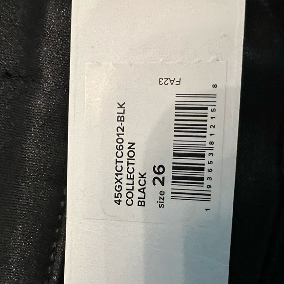 NWT Joe’s Jeans Collection Coated Black Mini Skirt - Picture 8 of 14